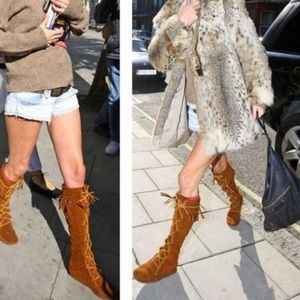 Minnetonka Moccasin Knee High Boots